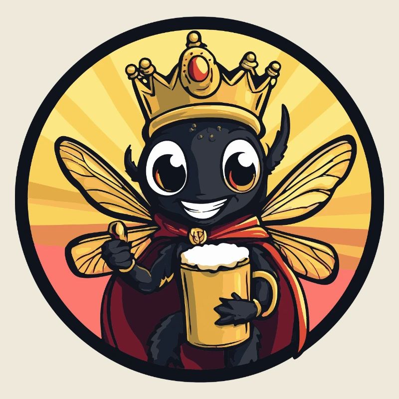 Libelle Bier Lustig