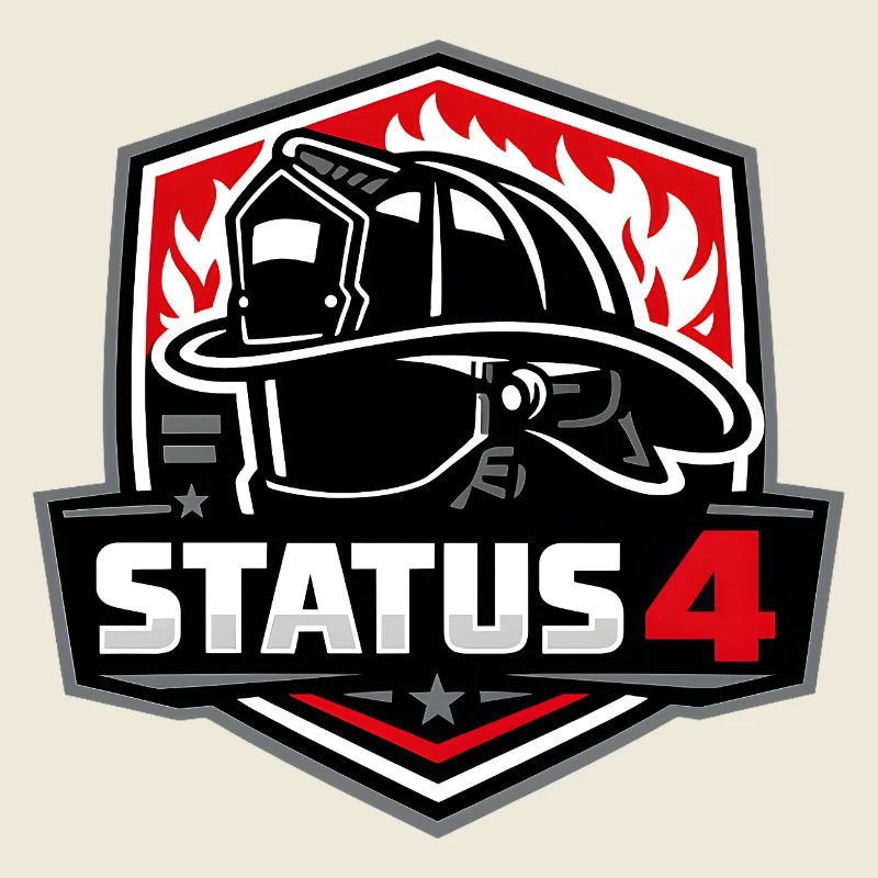 Status4 Feuerwehres Schutzlogo