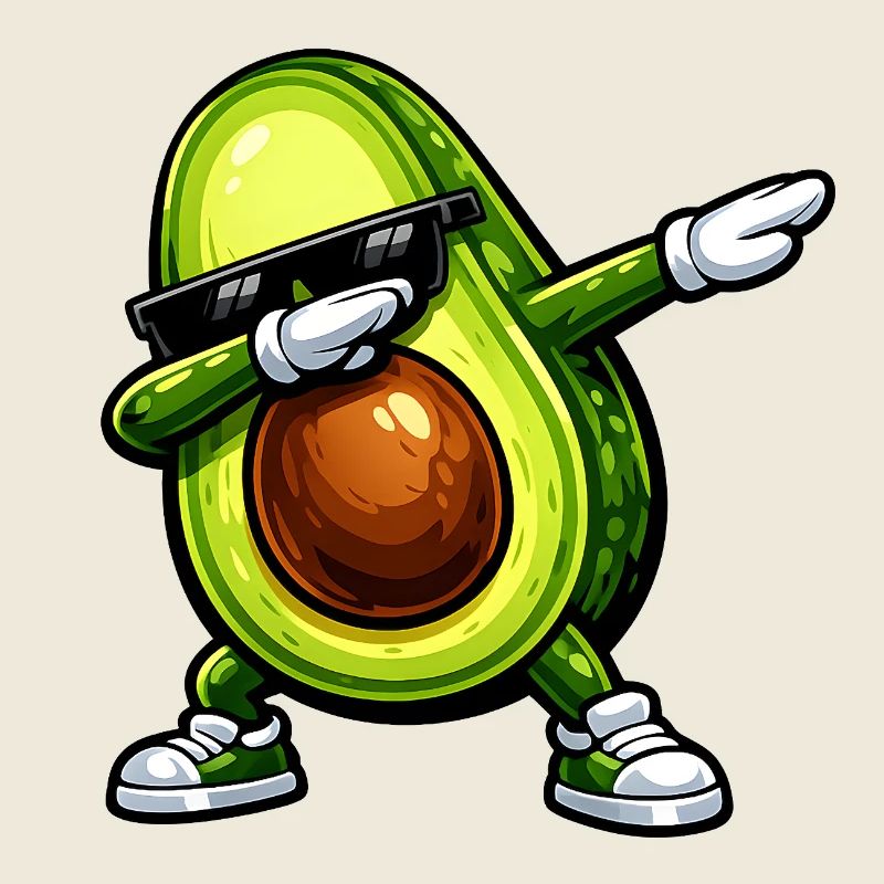 Dabbing Avocado