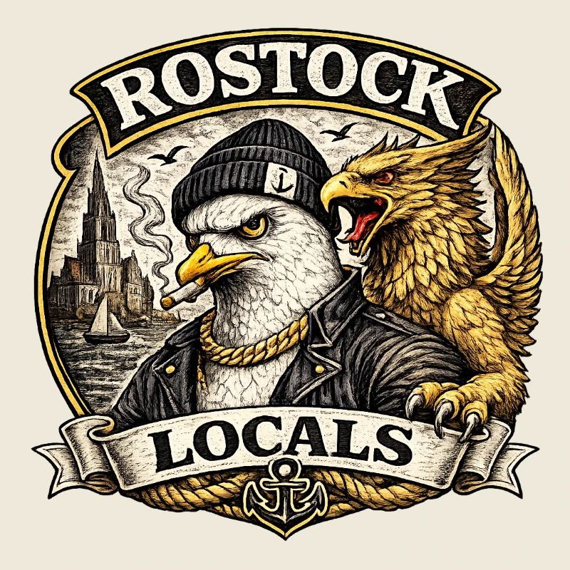 Rostock Locals Greif und Möwe