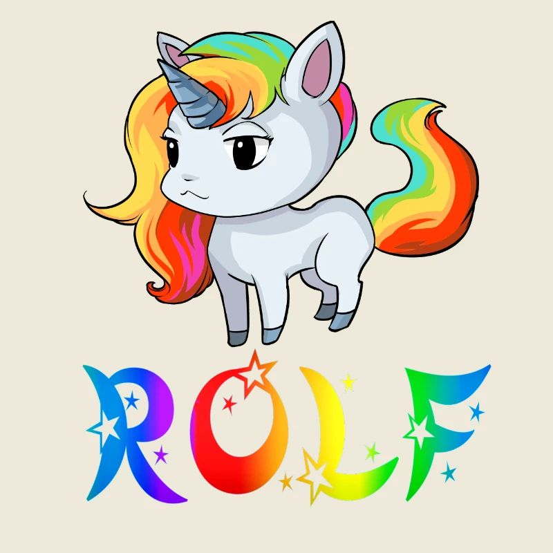 Einhorn Rolf