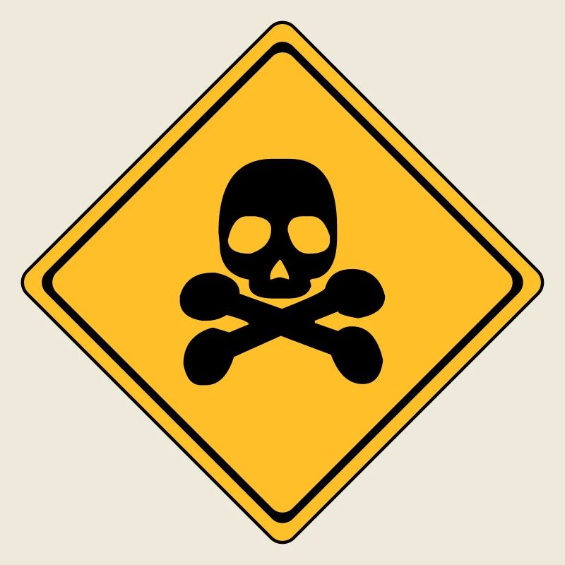 Gefahren-Warnschild #