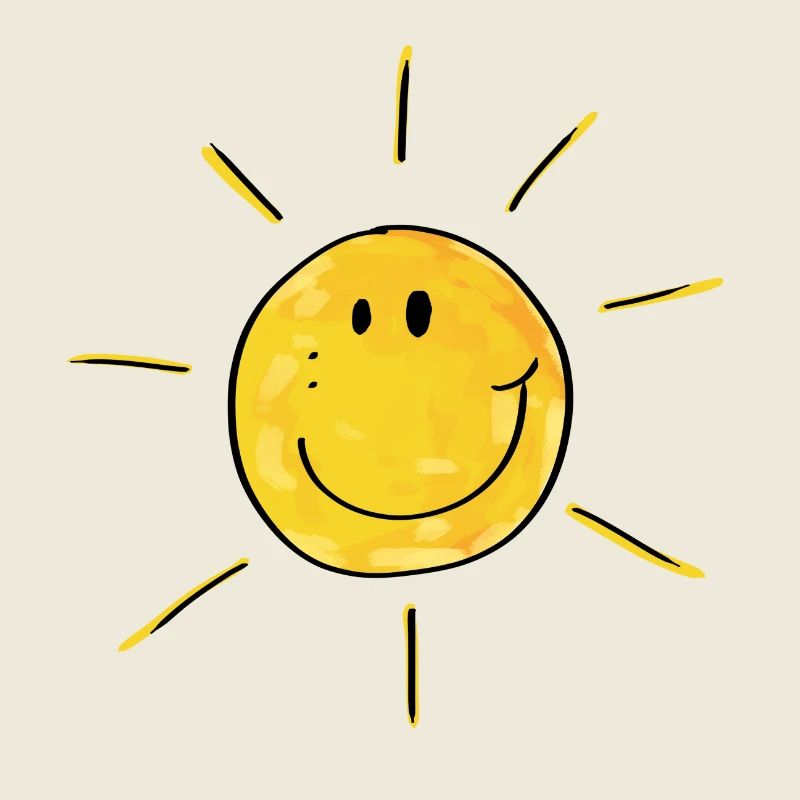 Peu de soleil - Sun - été - vacances
