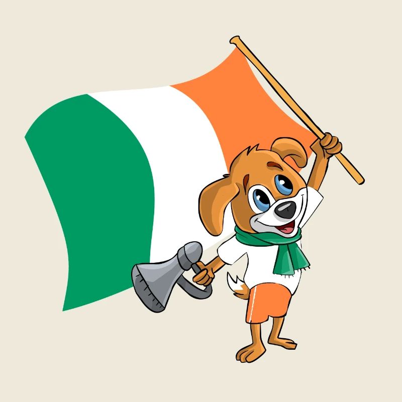 Irlande fan chien