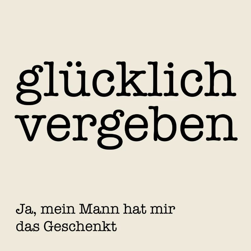 Glücklich vergeben!