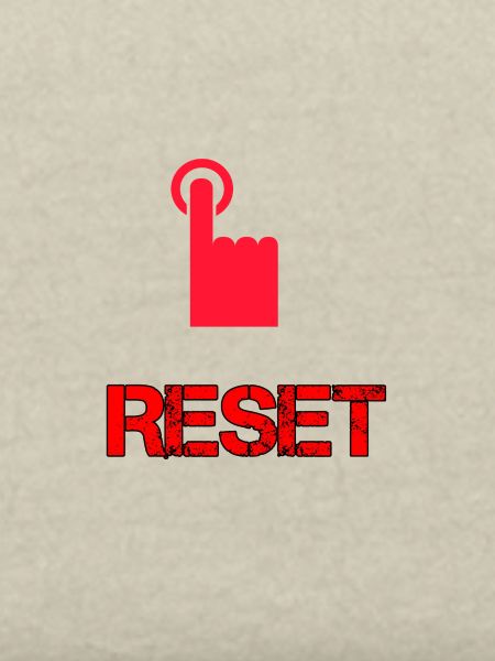 Neustart Knopf