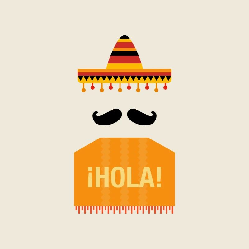 ¡Hola! Sombrero & Schnurrbart Fiesta