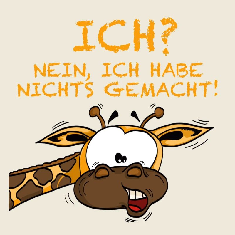 Ich war es nicht Giraffe