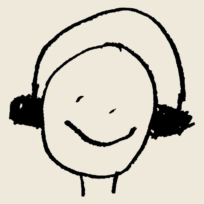 Kopfhörer oder Ohrenwärmer Kinderzeichnung DJ