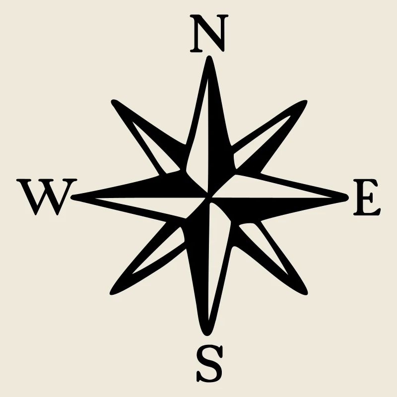 Compass Rose Wind Rose Sail Sailing