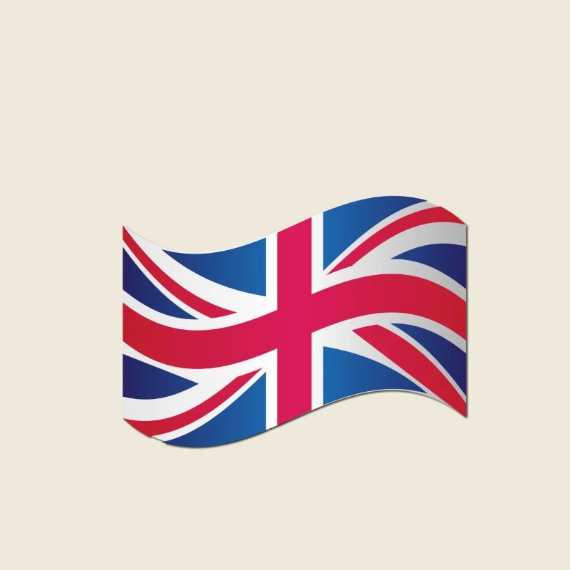 Union Jack Flagge Illustration
