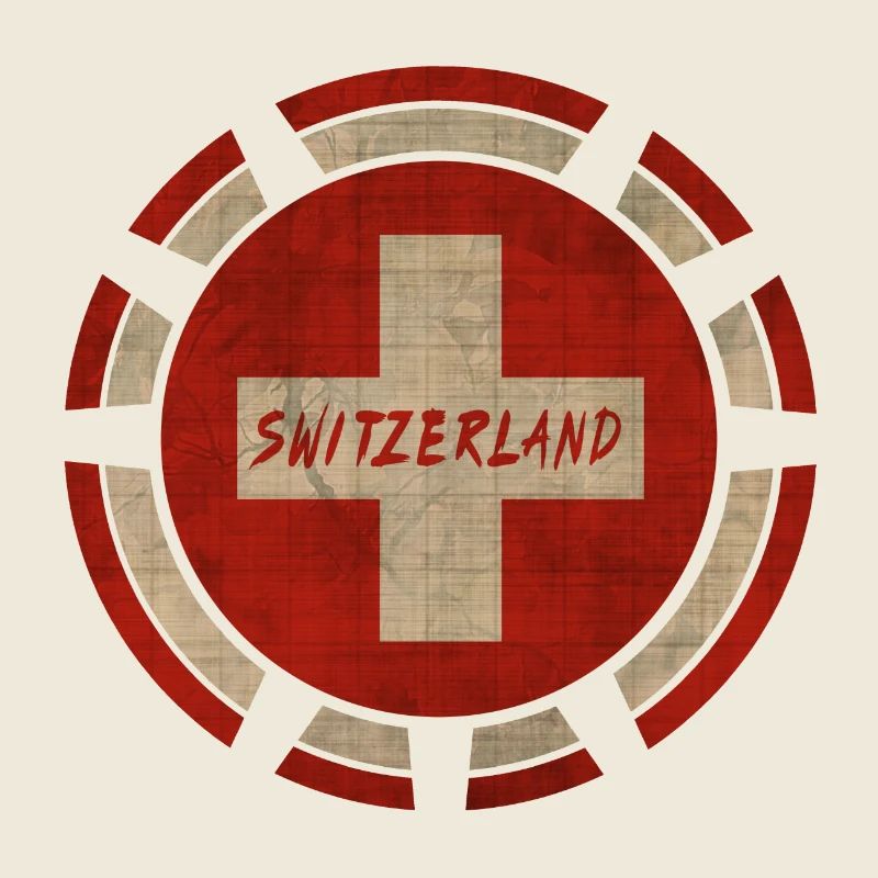 Cercle Suisse / Cadeau Drapeau de la Suisse