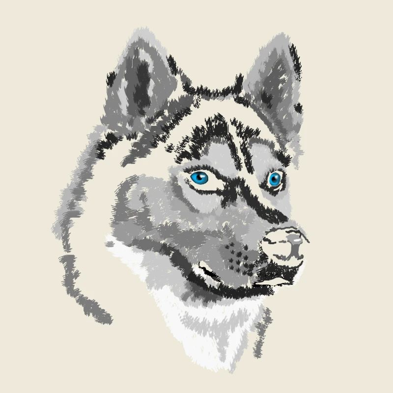 Schlittenhund