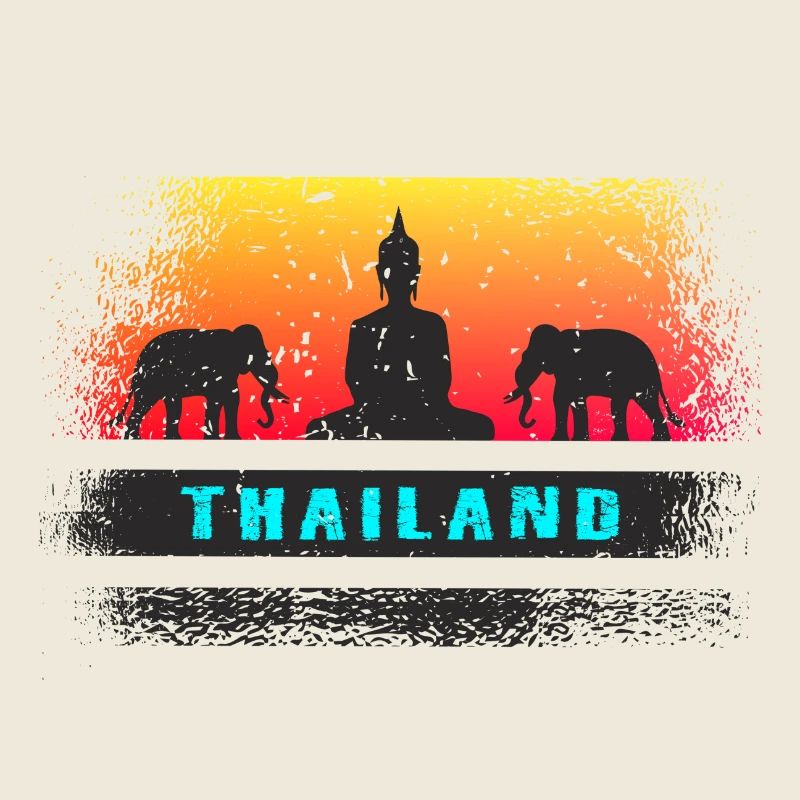 Thailand / Buddha / Elephants / Gift / Siam
