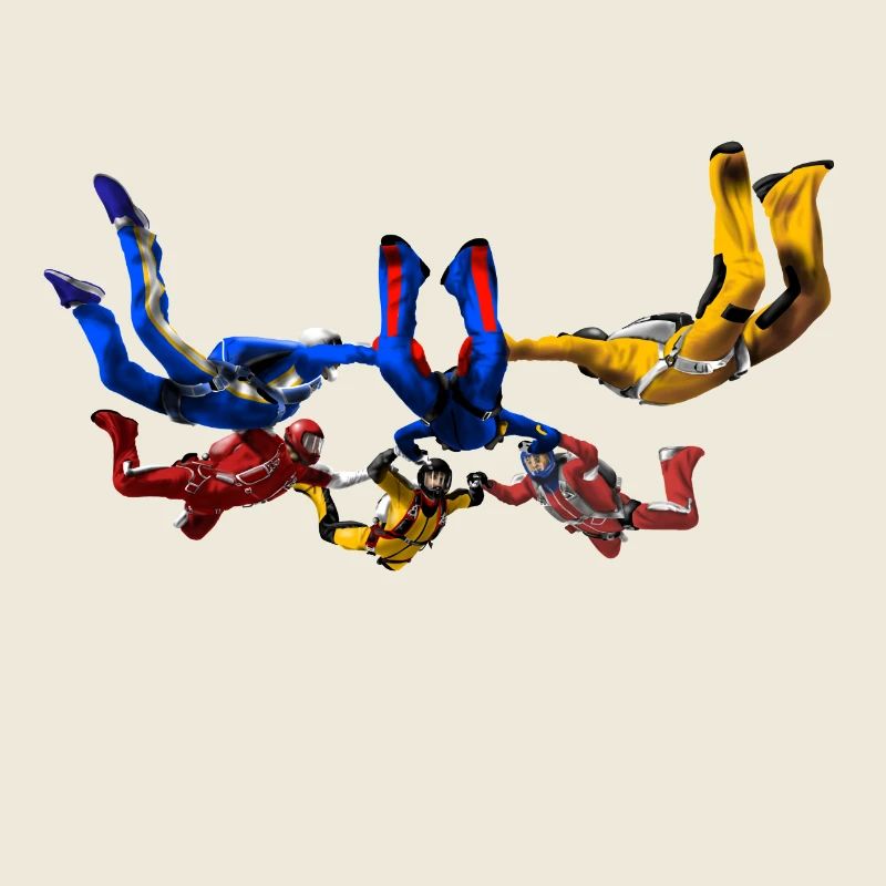skydivers