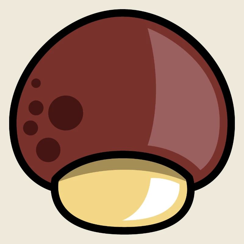 drôle champignon bande dessinée dessin animé champignon forêt cueillette
