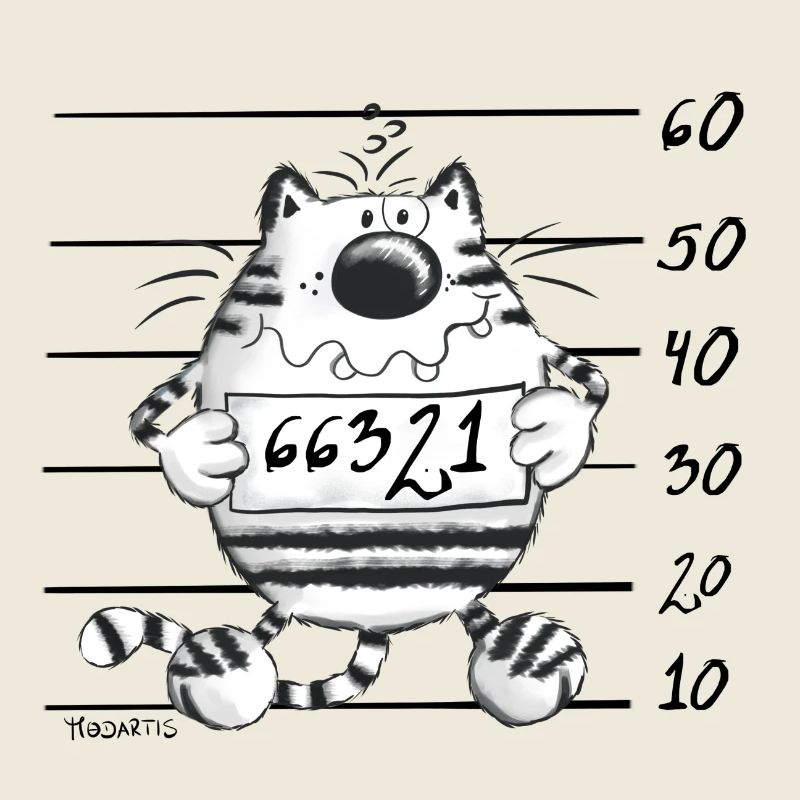 Cat in jail