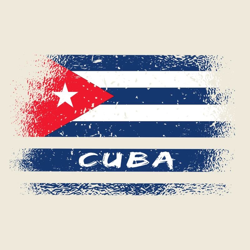 Cuba design vintage / drapeau