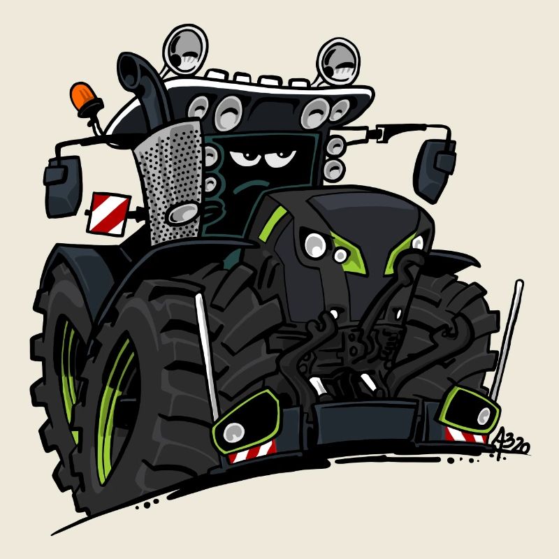 0927 C TRACTEUR NOIR