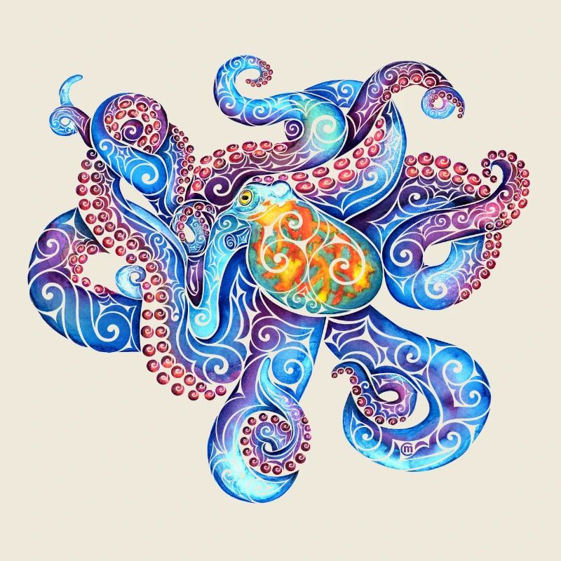 Swirly Octopus