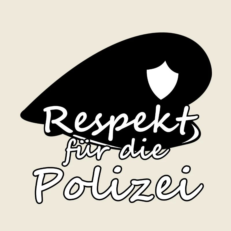 Respekt Polizei Polizist Beruf Spruch Blaulicht