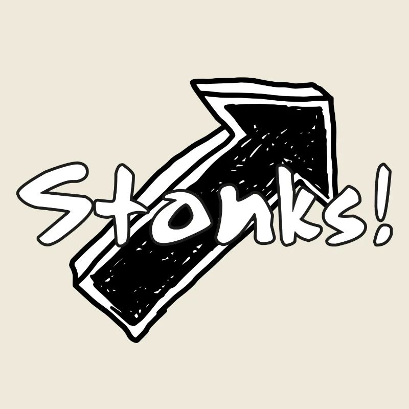Stonks! Graffiti Word Graphics
