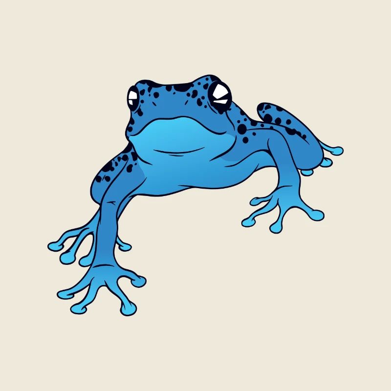 Pfeilgiftfrosch Design / Geschenk