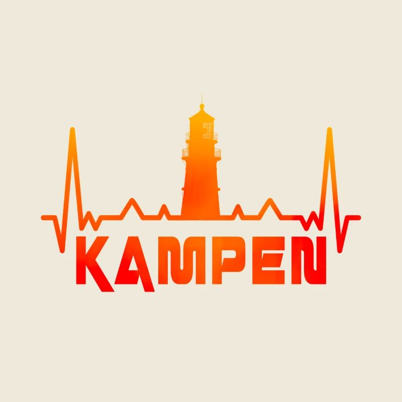 Kampen Leuchtturm Design / Geschenkidee