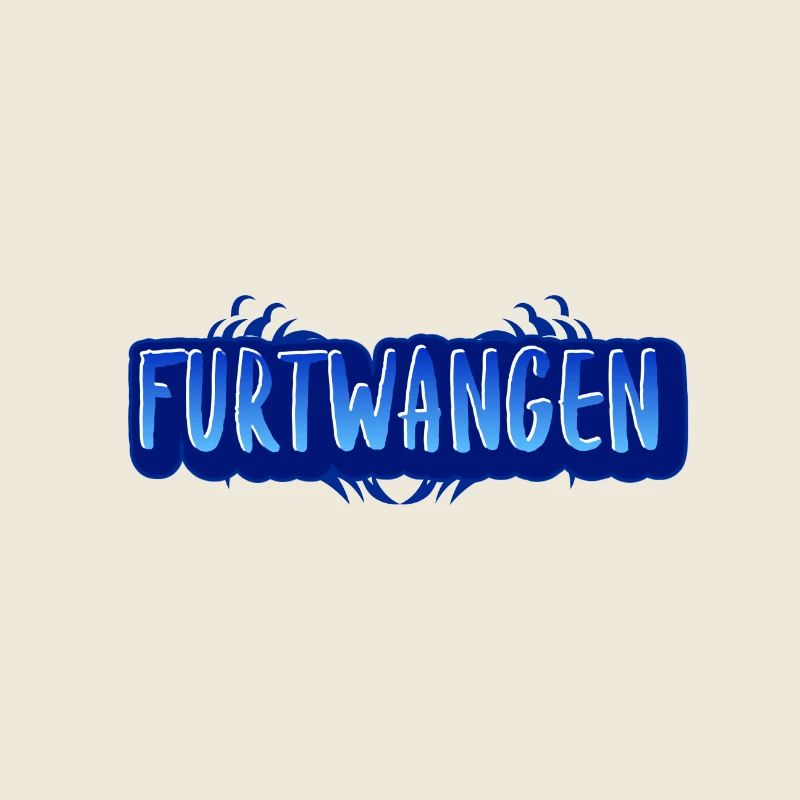 Design avec le nom de furtwangen