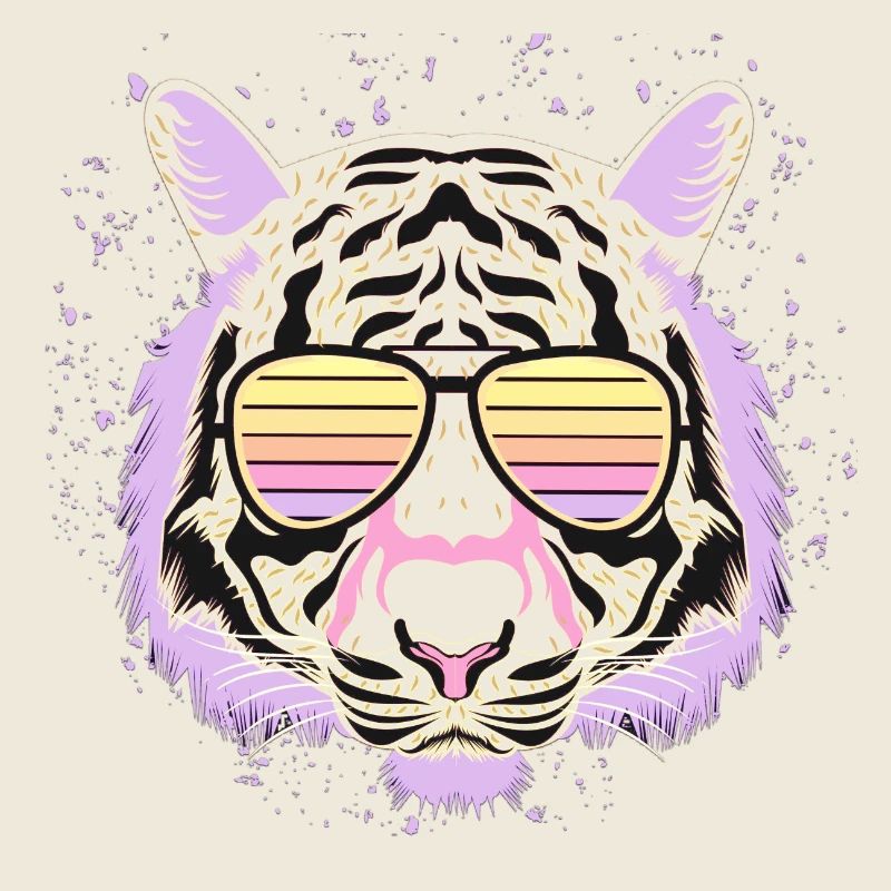 Tiger Psychedelic Eyewear Style