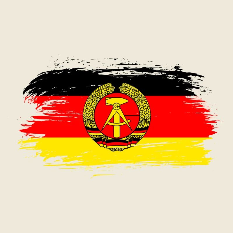 DDR Flaggen Design / Geschenkidee