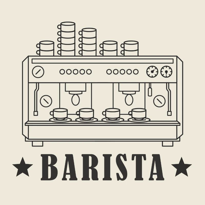 Cadeau de café expresso machine à expresso Barista