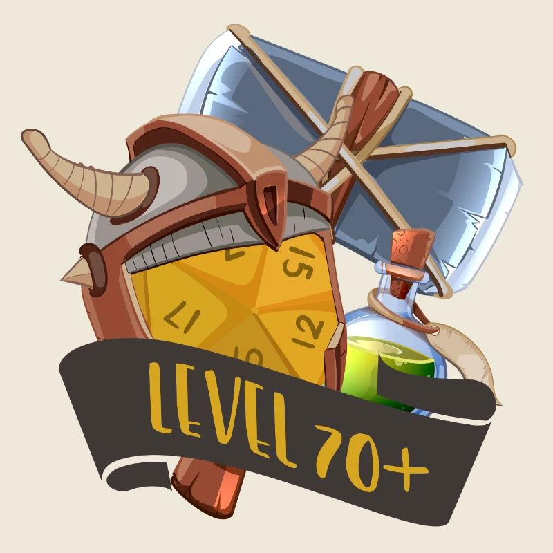 Niveau 70+ Objets RPG Conception du butin du joueur
