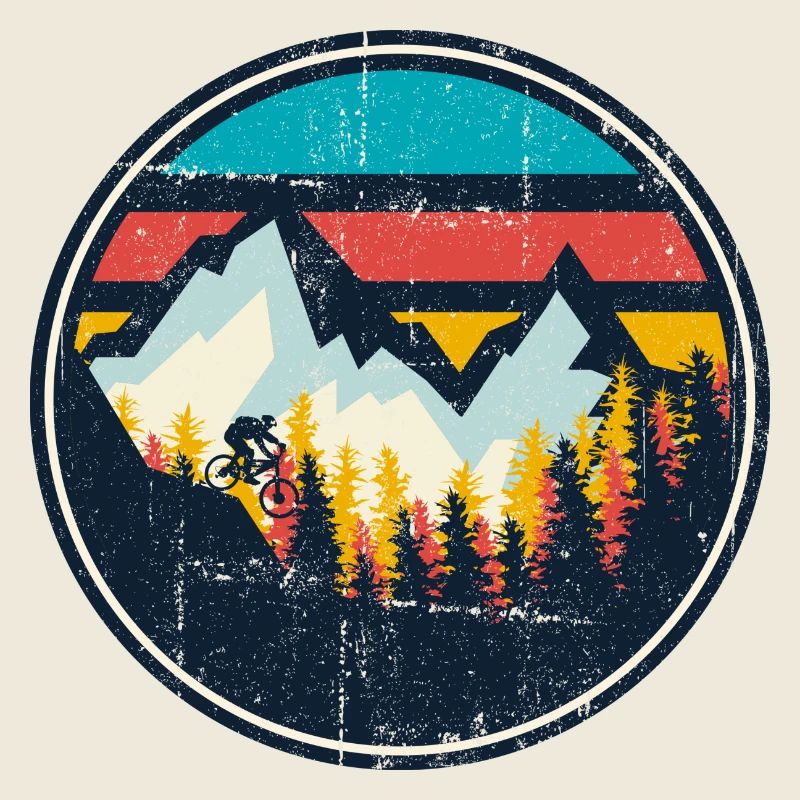 Mountain MTB Sunset Circle