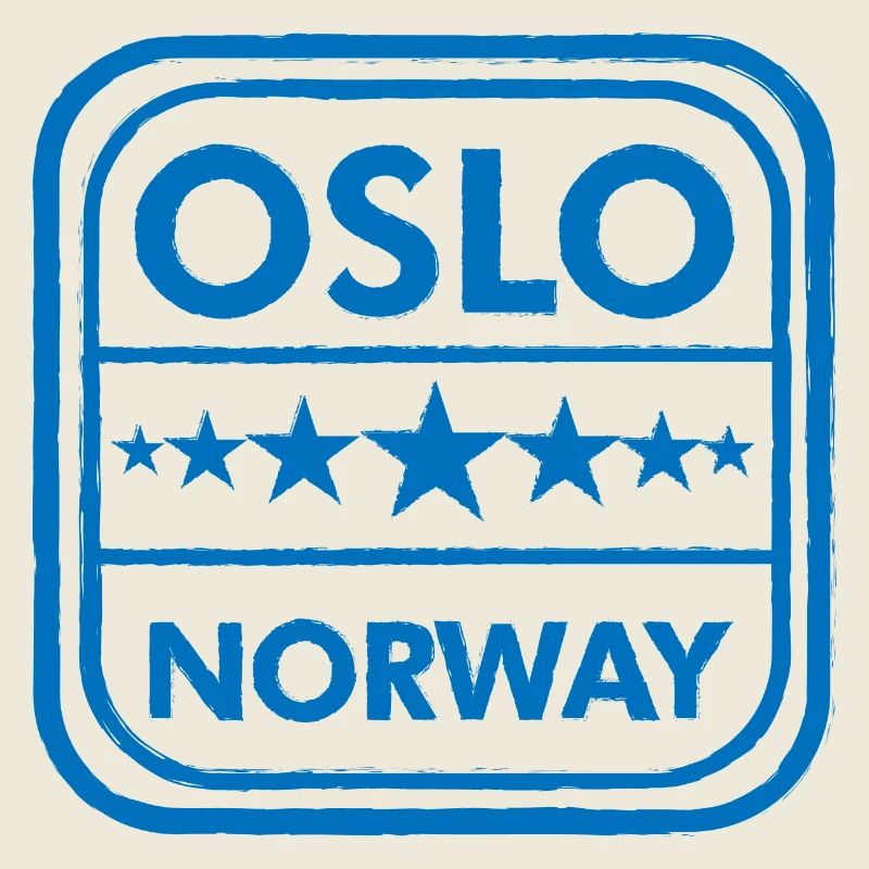 Oslo Norwegen Abzeichen