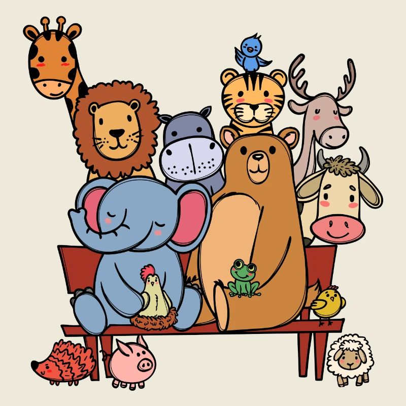 Tierwelt Lebewesen Bär Elefant Löwe Cool
