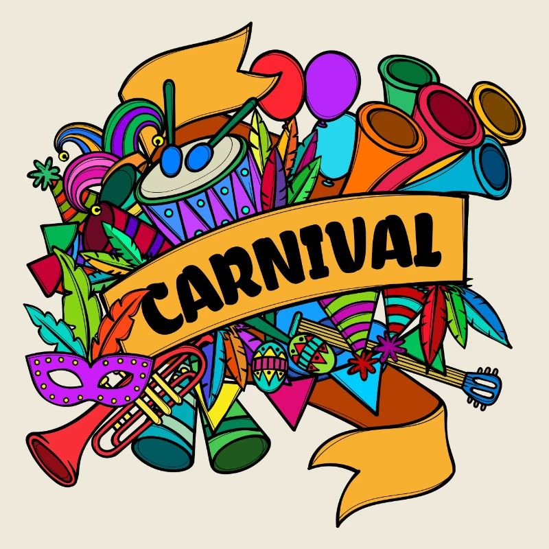 Carnival Masks Carnival Carnival Procession