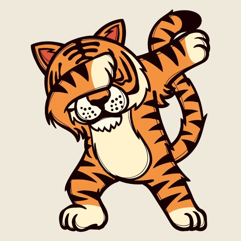 Tier Cool Tiger