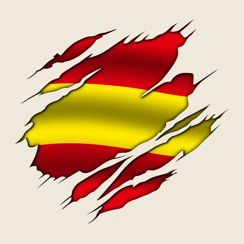 Spanien - Spanien - Spanien - Zerrissenes Design