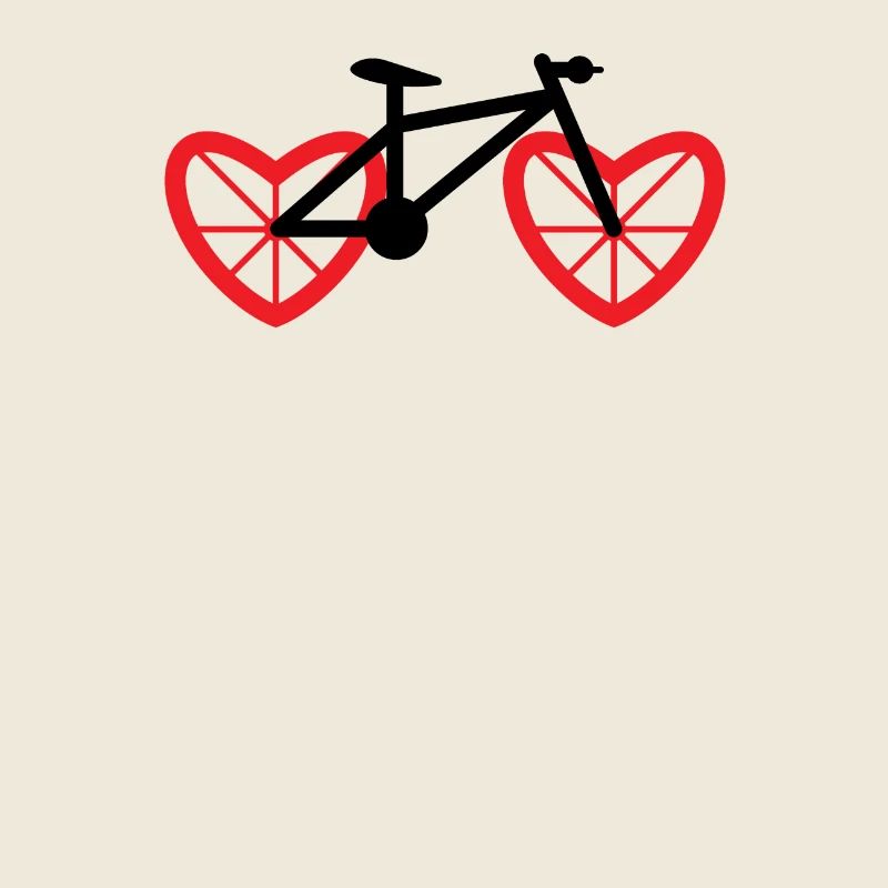 Fahrrad Herz Rad