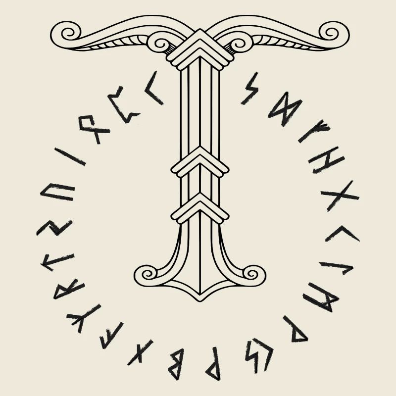 Irminsul Wikinger-Symbol