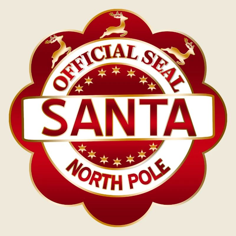 Offizielles Siegel des Santa North Pole