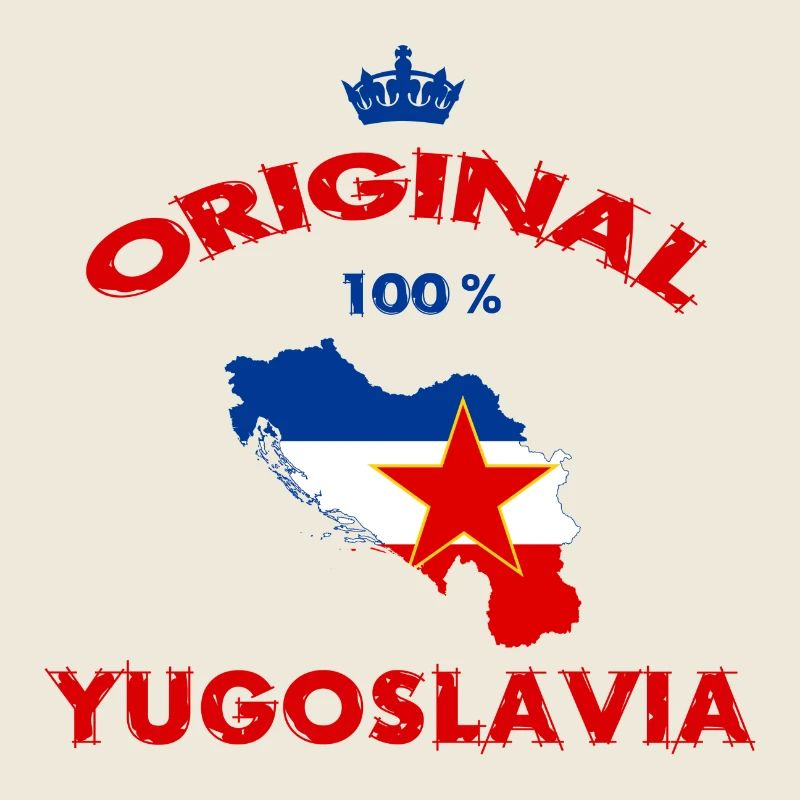 Drapeaux Yougoslavie 100% originaux