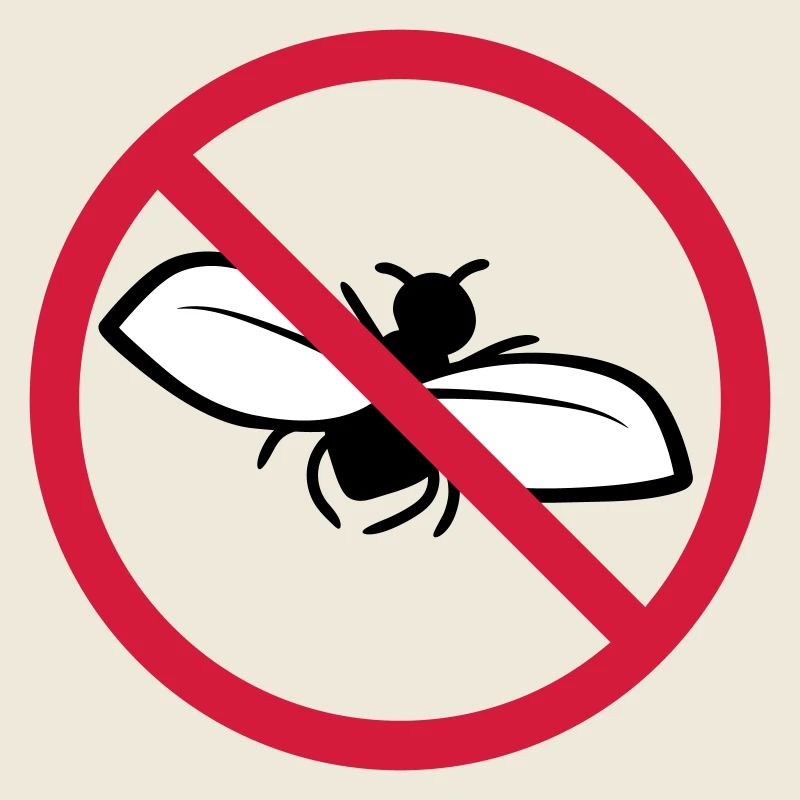 Bouclier interdit de mouche