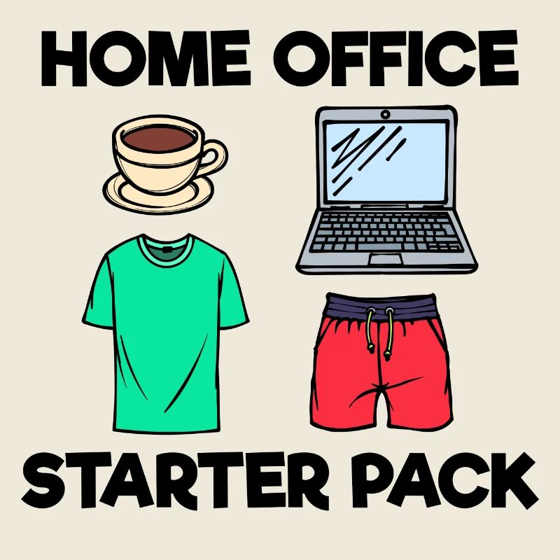 Ordinateur portable Café Emploi Home Office Déclaration Wfh