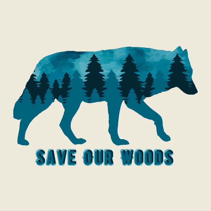 Changement climatique Protection de l’environnement Wolf Durable
