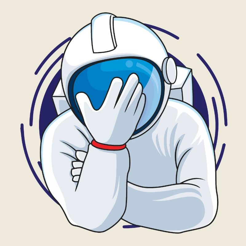 Facepalm Astronaut