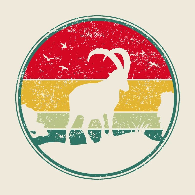 Steinbock, Wandern, Berge