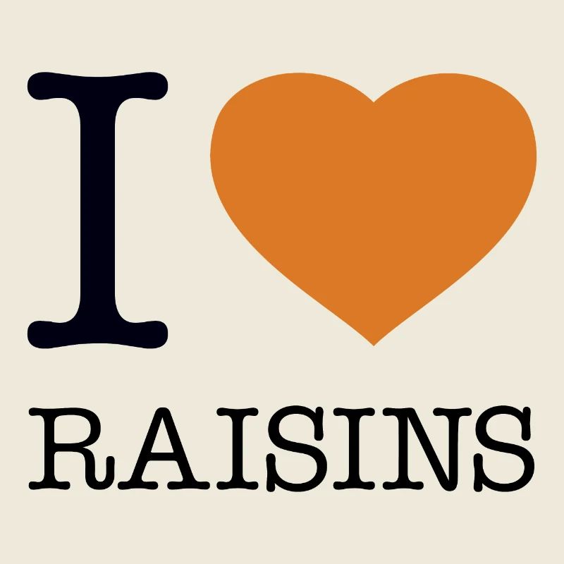 J’AIME LES RAISINS SECS Rosinen