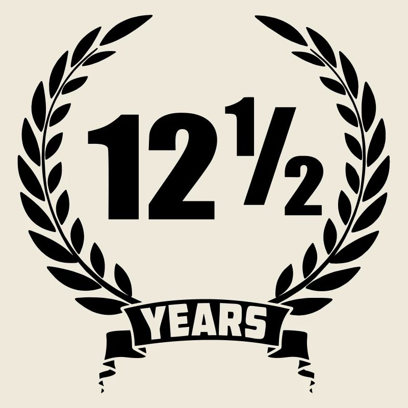 Laurel wreath twelve and a half years